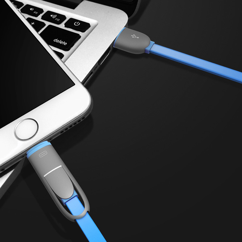 索瑞尔数据线 兼容iPhone 5s/6 Plus与苹果三星小米的一站式充电方案
